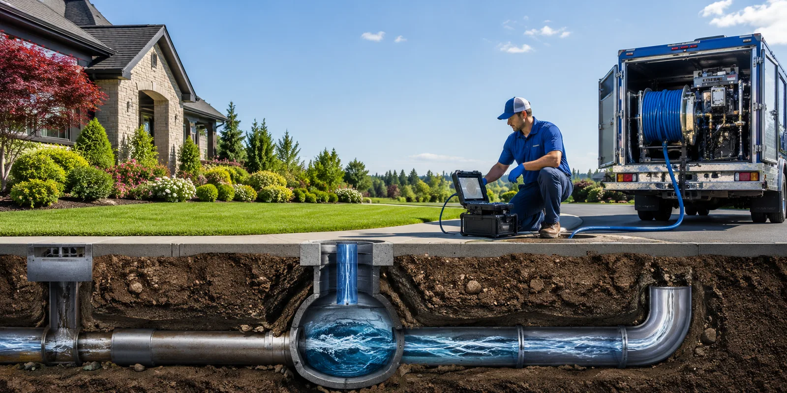 Drainage restoration information for Berwind, WV